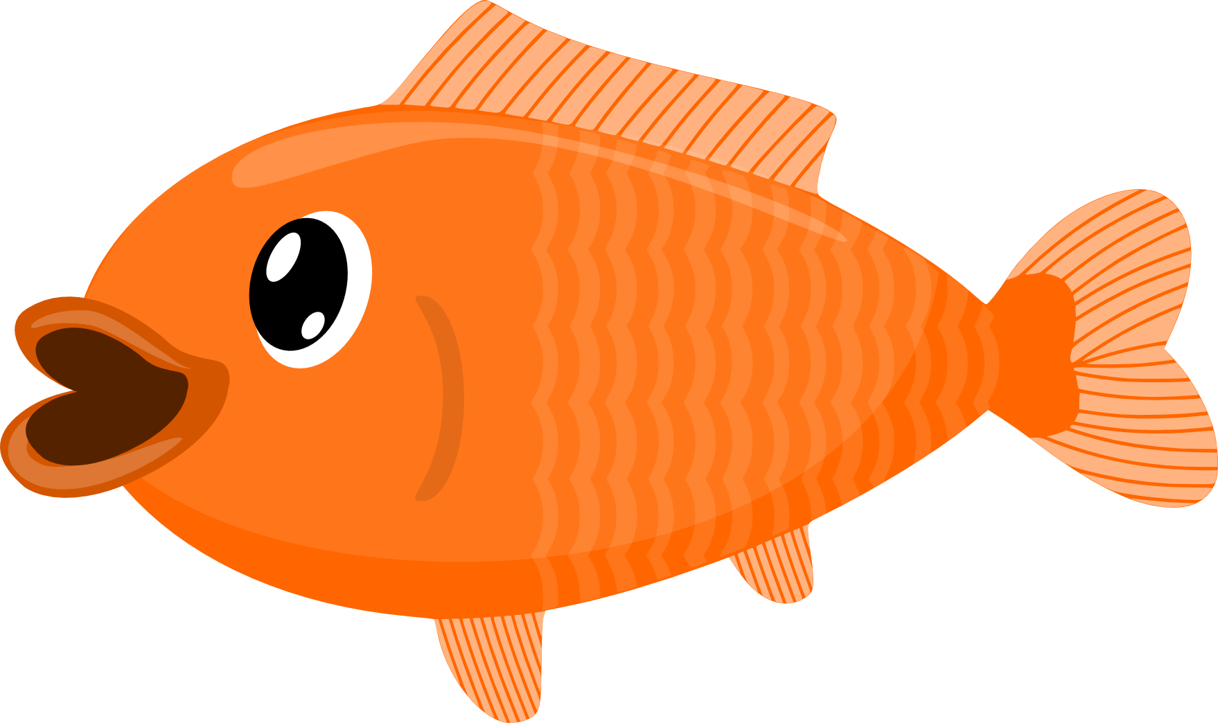 Backgrounds For Fish Clipart Transparent Background - Fish Clipart Transparent Background (1758x1044)