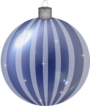 Christmas Ornaments Clipart Blue Christmas - Christmas Ornament (408x461)