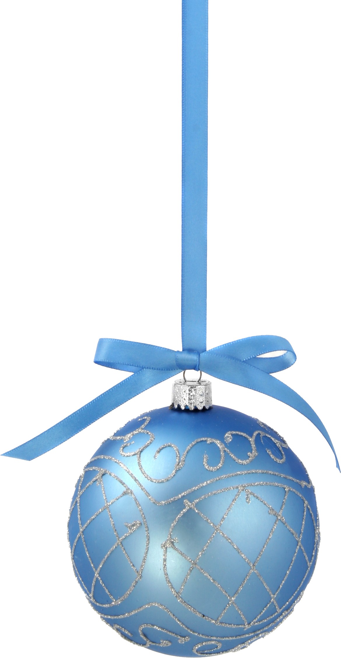 Christmas Ball Toy Png Image - Blue Xmas Ornament Clip Art (1169x2253)