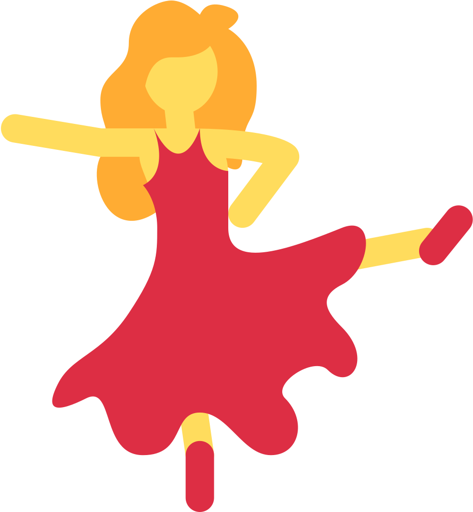 File - Twemoji2 1f483 - Svg - Png Dancer Emoji Png (1024x1024)