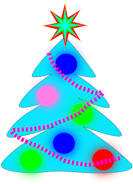 Tree Christmas Tree, Fir, Tree - Christmas Tree Blue Clipart (479x640)