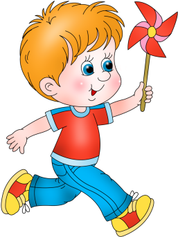Детский Сад Клипарт - Мальчик Клипарт (355x355)