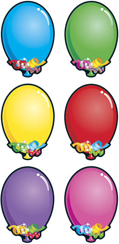 Balloon Clipart - Bombas Para Recortar (400x818)