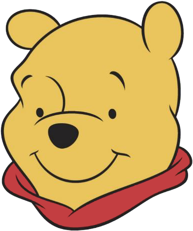 Image Result For Winnie The Pooh Head - Winnie The Pooh's Head (406x474)
