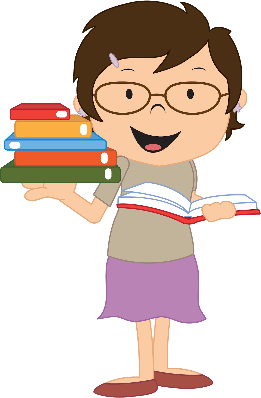 Dinámicas Para Aprender Los Nombres - Profesora Dibujo Png (1045x1600)