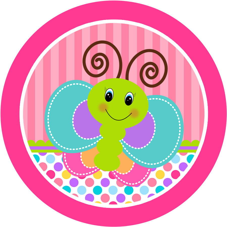 Ccute Butterflies Free Printable Kit 033 - Etiquetas Mi Primer Añito (900x900)