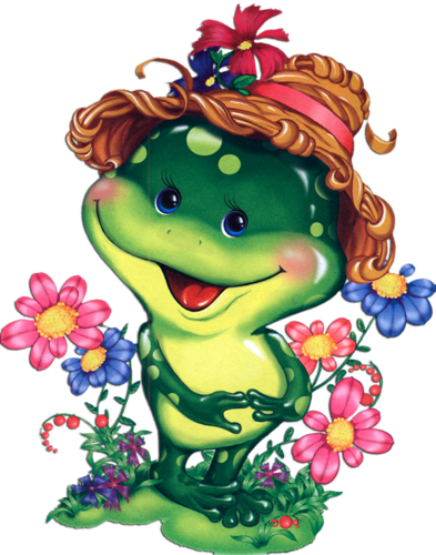 Grenouilles Série 1 ♥ - Geseende Sondag (393x500)