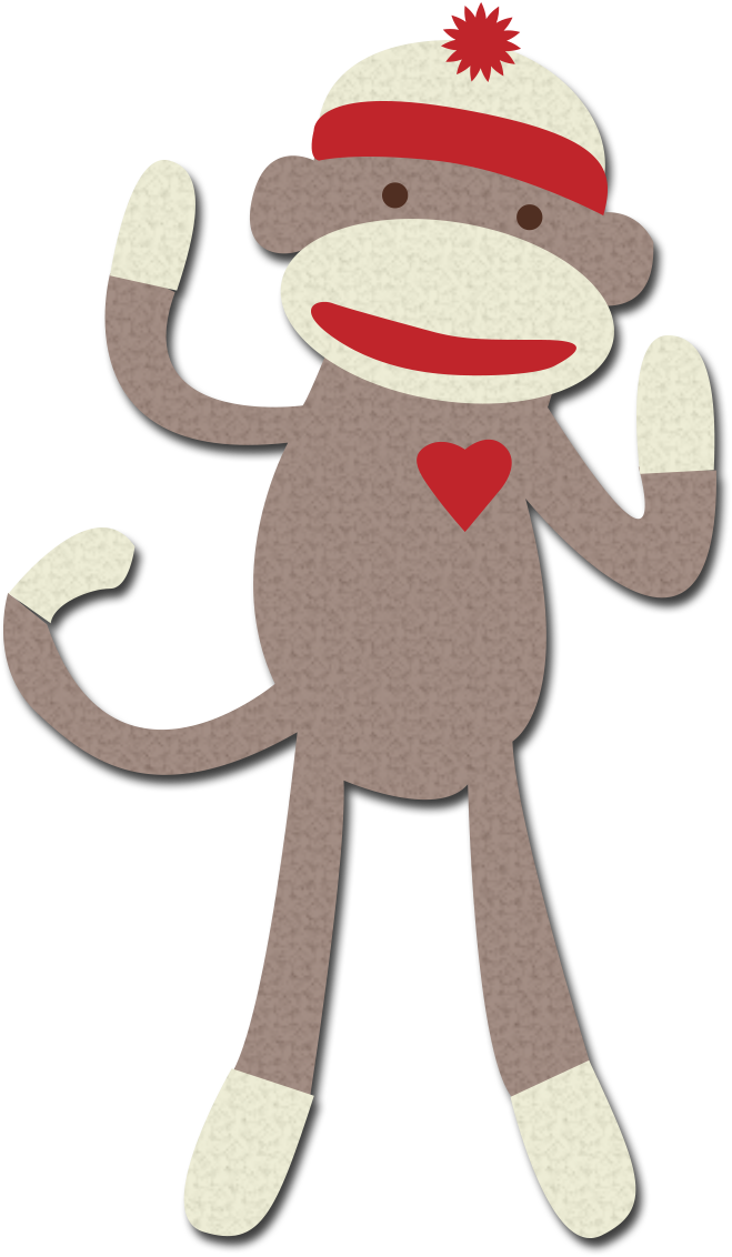 Sock Clip Art - Sock Monkey Clip Art (659x1132)