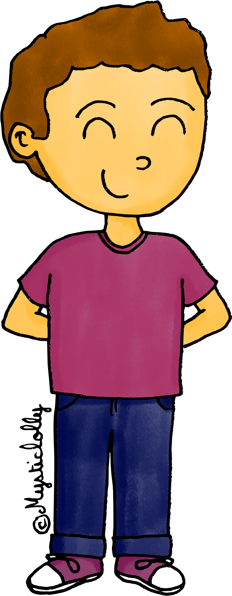 Les Dessins Sur La Famille - Dessin De Frere (852x2041)