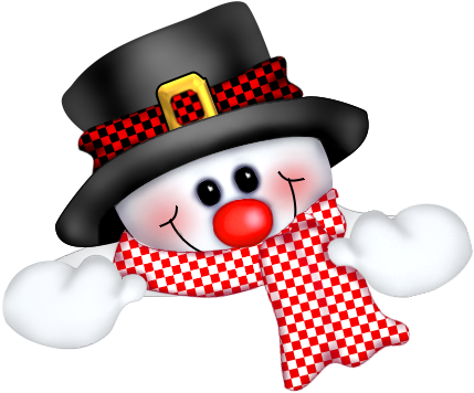 Cute Snowman Clip Art Funny Clipart Christmas Cute - Snowman Clip Art (435x363)