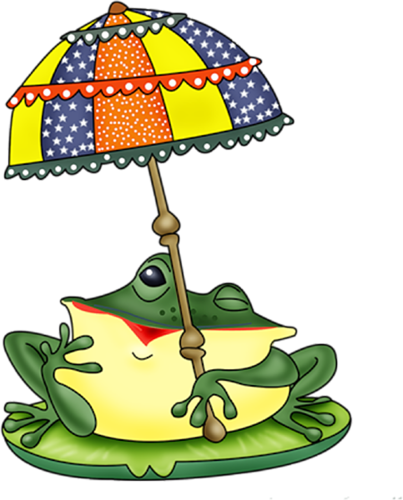 Grenouilles Série 1 ♥ - Clip Art (403x500)