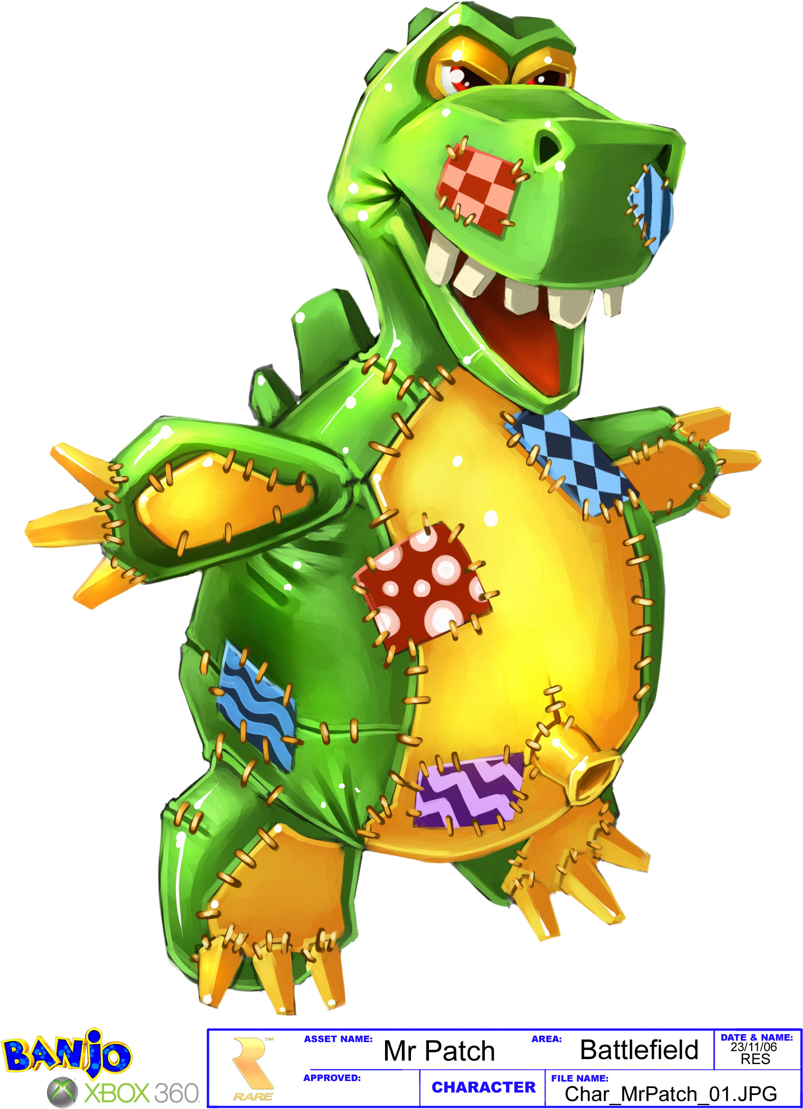 Patch Concept Art - Patch Concept Art (1654x2283)