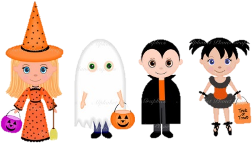 Les Enfants Devront Être Accompagnés D'un Adultes Et - Halloween Costume Clip Art (871x505)