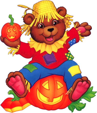 Tubes Halloween Pngpour Vos Creationsbisous Caroline - Bisous Halloween (381x445)