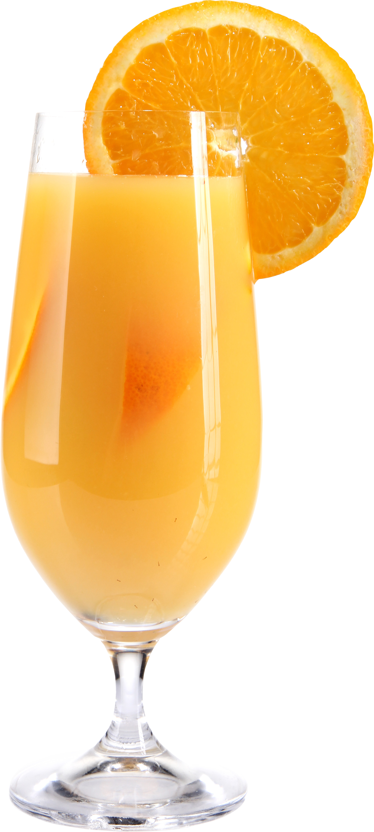 Glass Png Image - Orange Juice In A Wine Glass (1569x3494)
