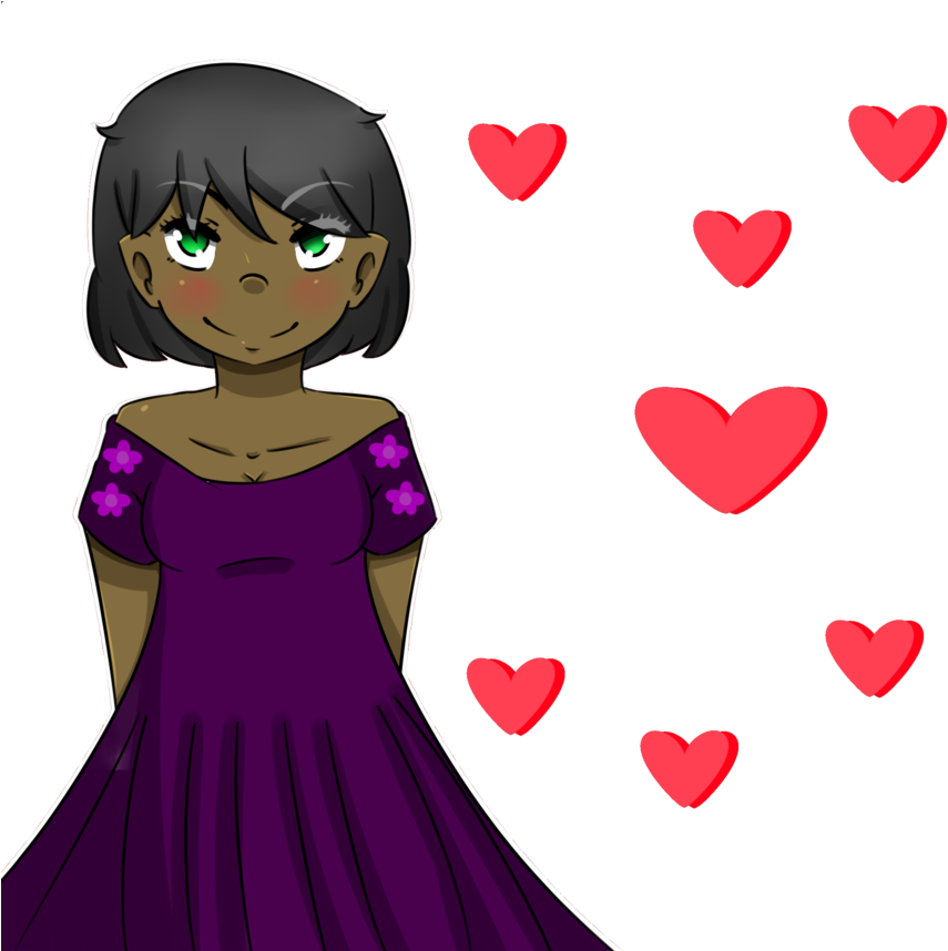 Fille Sans Fonds By Mycreepydraw - Drawing (932x857)