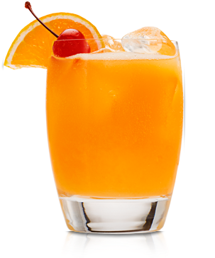 Glass Of Orange Juice Drawing Download - Orange Rum Drinks (456x363)