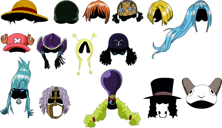 One Piece Head By H2o-fr - Brook (900x518)