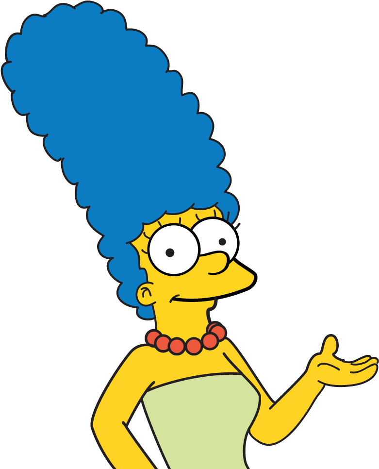 Marge Simpson Png (800x1000)