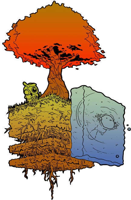 Fall Oak Tree Clipart - Art (500x694)