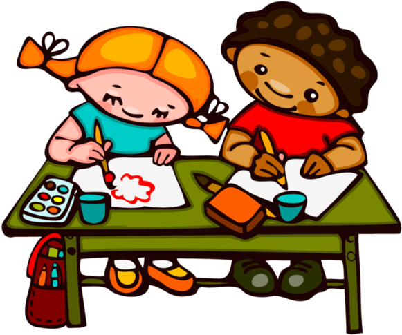 Children Painters - My Super Fun Coloring And Activity Book [book] (600x515)