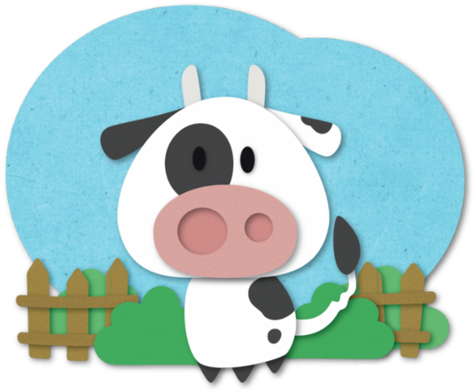 Une Autre P'tite Virée De Meuhhh Meuhhhh Pour Mon Amie - Cow (600x515)