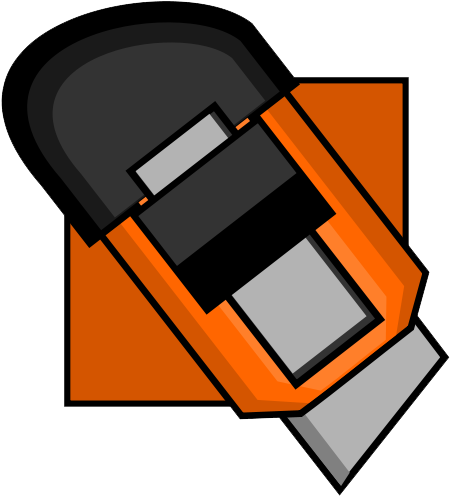 Utility Knife Clipart - Utility Knife Clipart (480x555)