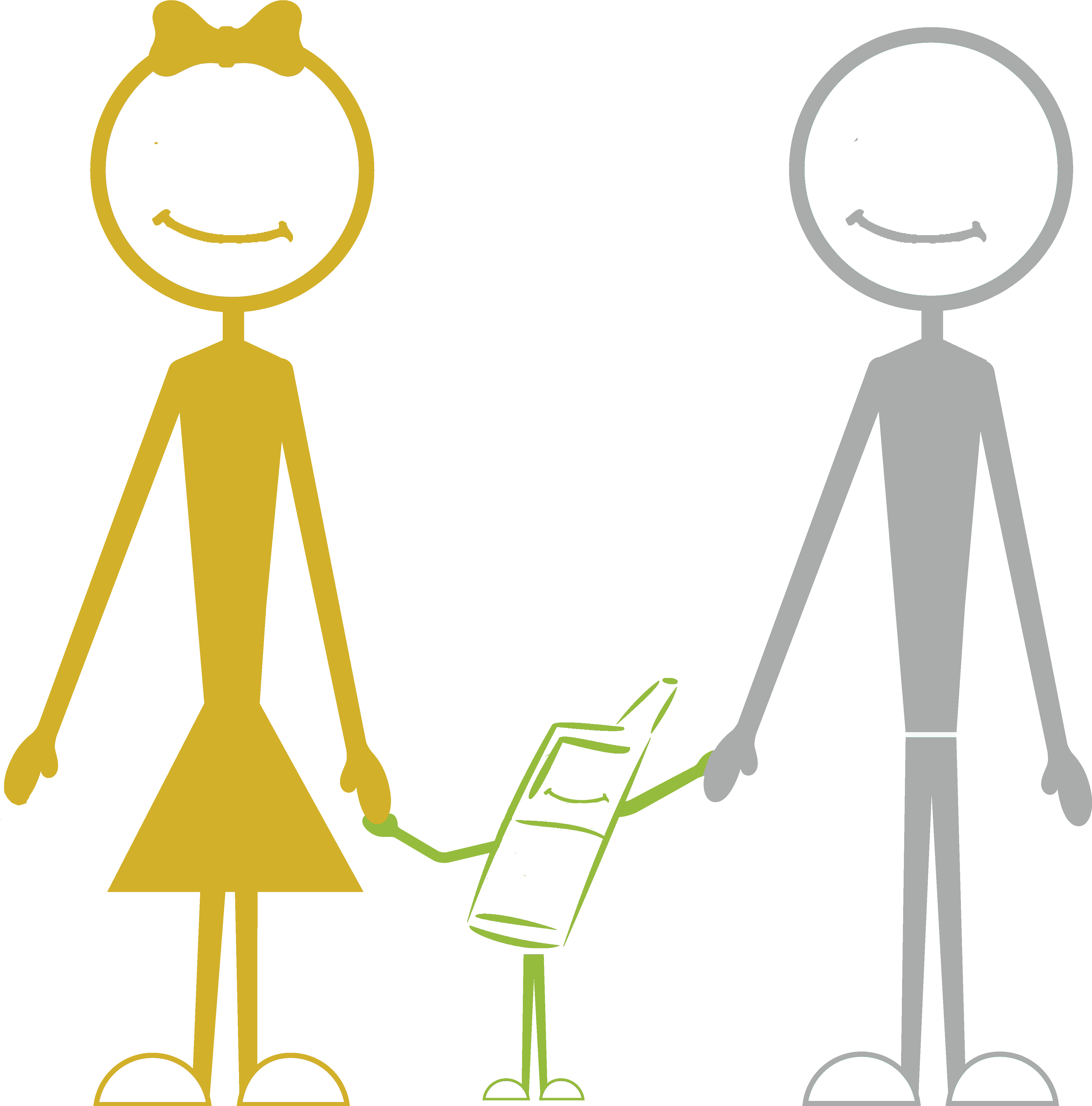 Stick Figure Family - Stick Figure With Money (4435x4441)