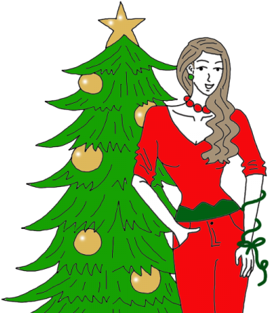 Christmas Tree Supersitions - Christmas Ornament (450x450)
