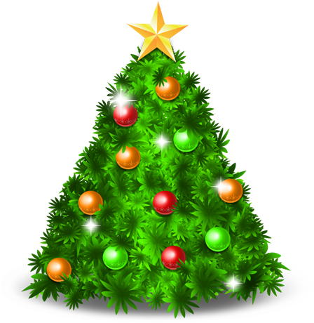 Christmas Tree Icon - Talking Tom Christmas Time (512x512)