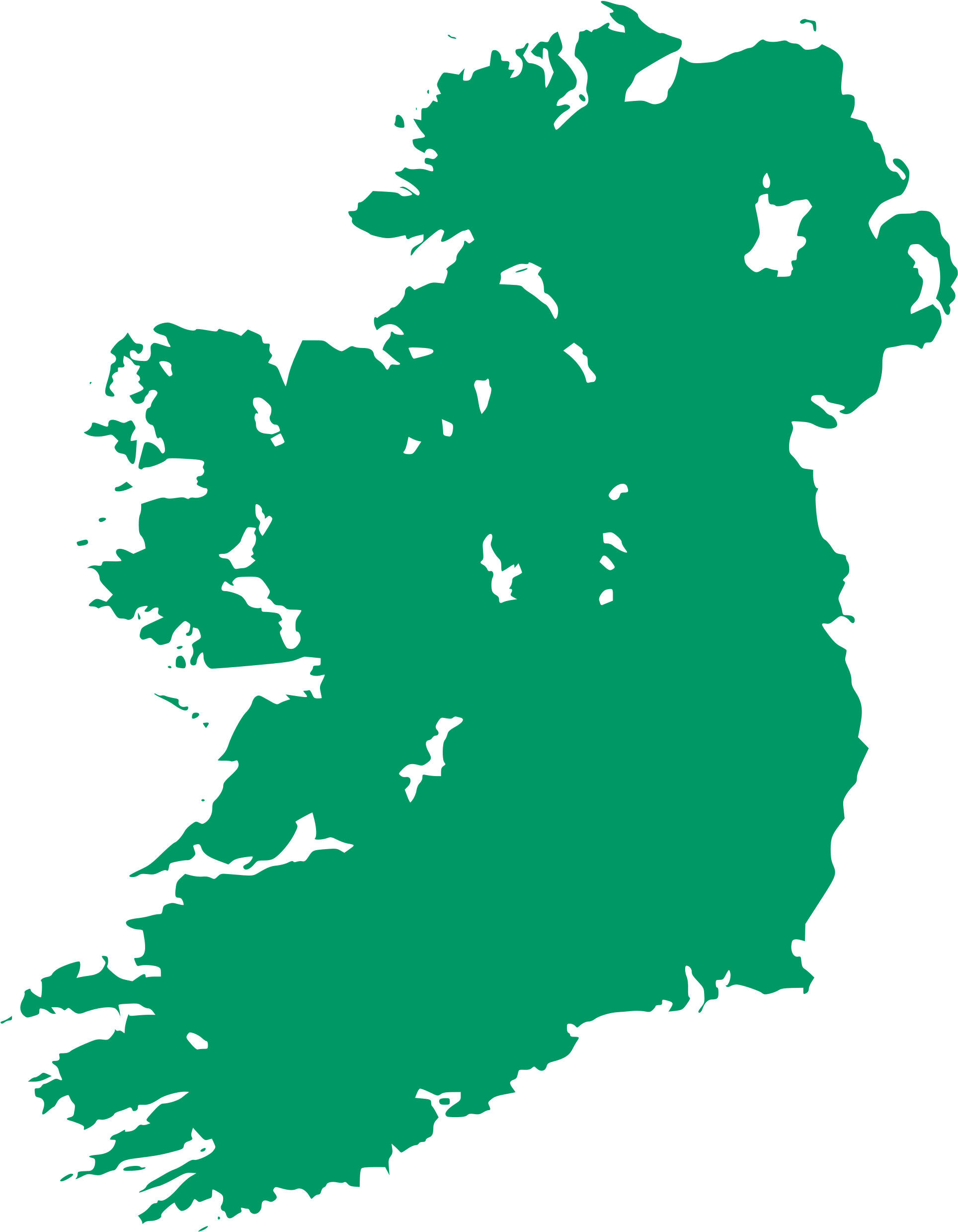 File - Blank Ireland - Svg - Blank Ireland Map (2000x2553)