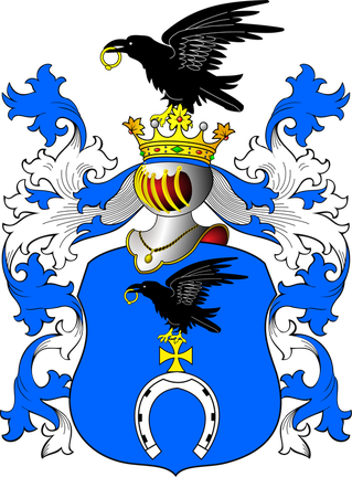 Zielinski Family Crest - Wroblewski Coat Of Arms (319x432)