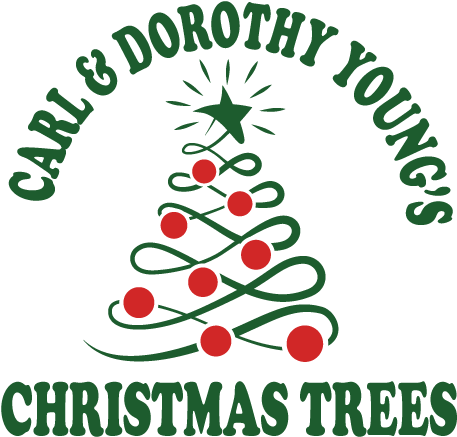 Young's Christmas Tree Farm - Girl Loves Christmas Pillow Case (500x460)