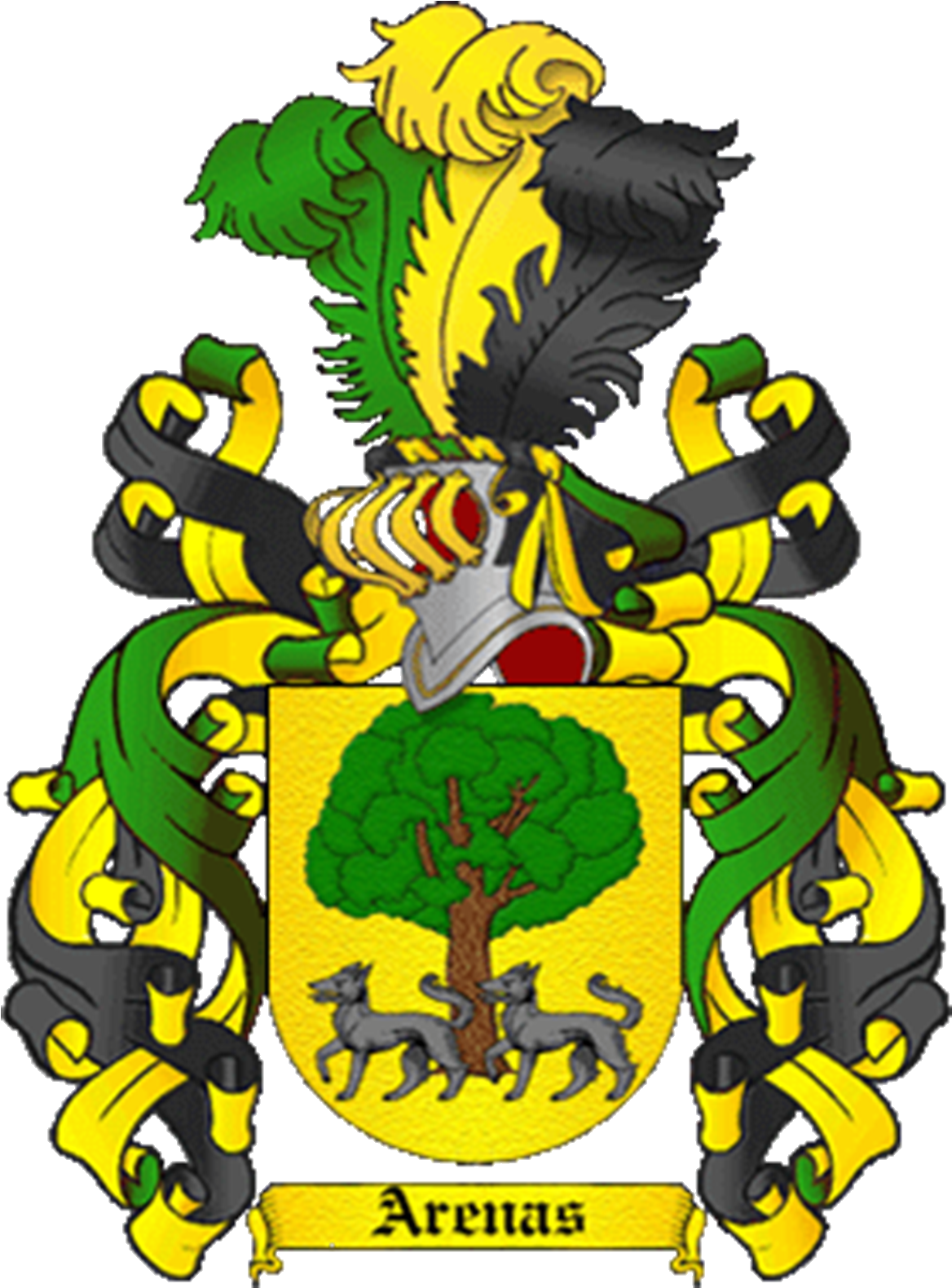 Apellido Arenas - Escudo De Armas Del Apellido Vergara (1183x1587)