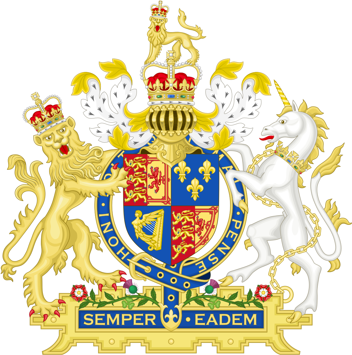 Royal Coat Of Arms (1200x1200)