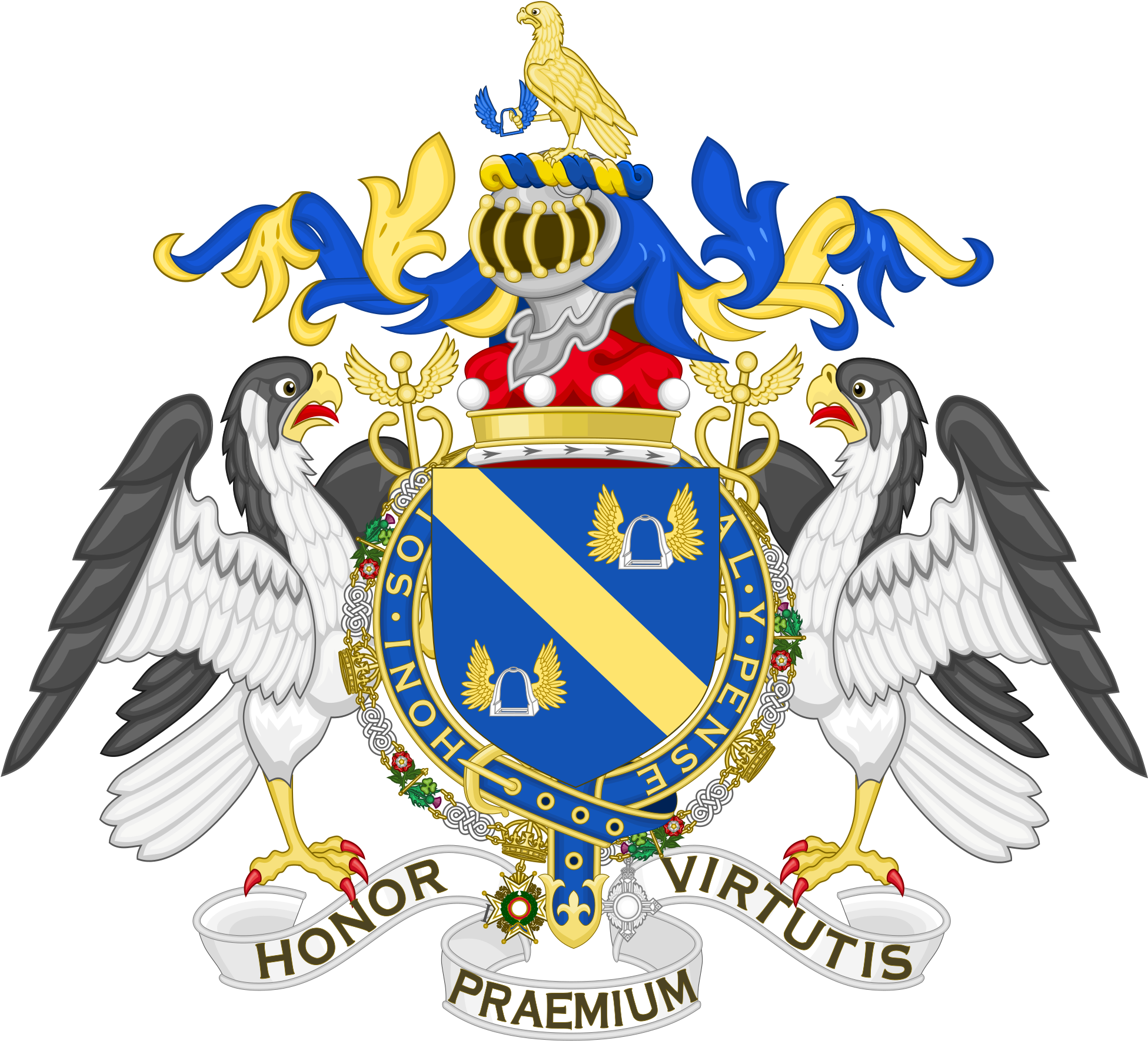 Open - Royal Coat Of Arms (2000x1804)