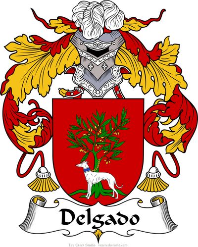 Portuguese Family Crests D E F Names - Gallegos Coat Of Arms (400x499)