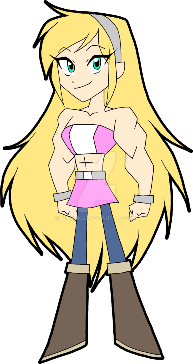 Muscle Girl By Minamo21 - Deviantart Muscle Girl (652x1226)