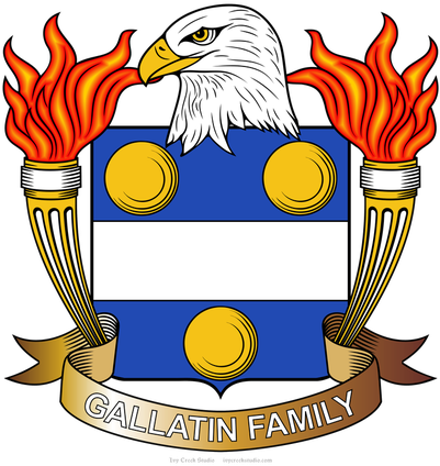 American Eagle Family Crests G Names - Crest (400x439)