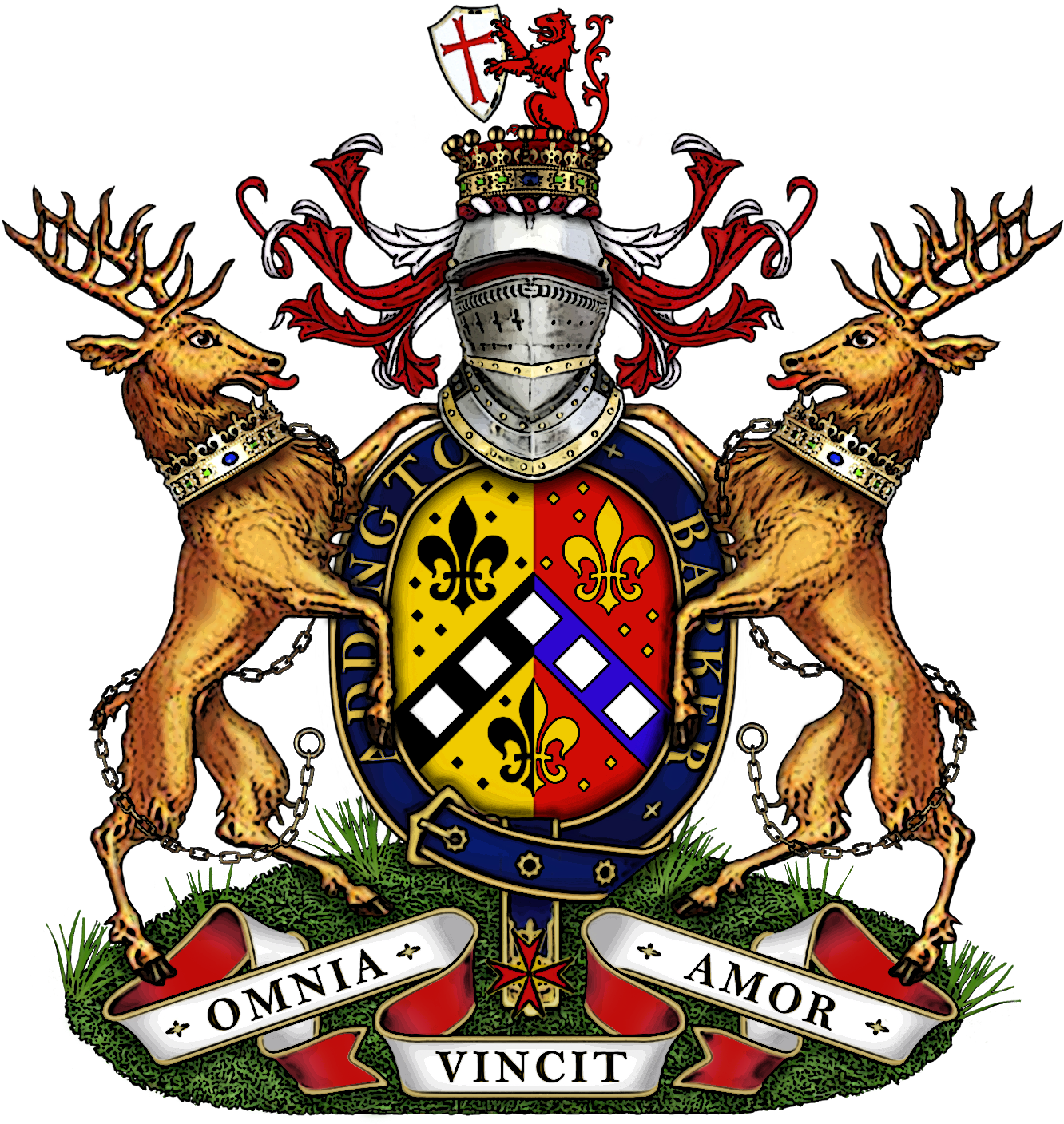Addington-barker Coat Of Arms Family - Canadian Coat Of Arms (1500x1500)