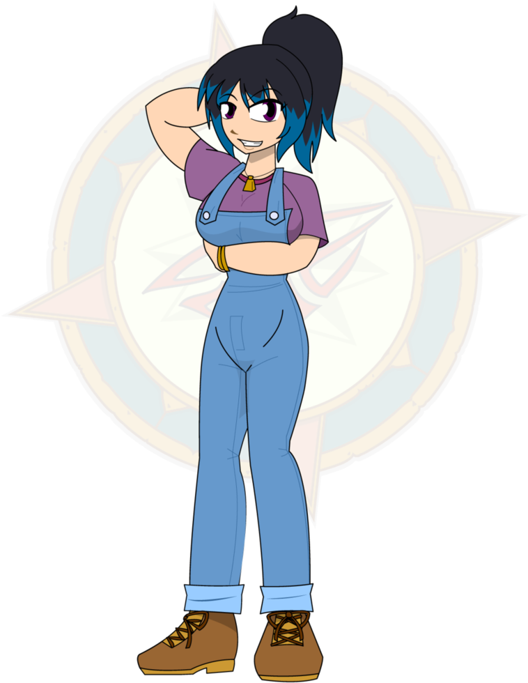 Belle The Farm Girl By Dragon-fangx - Cartoon (786x1017)