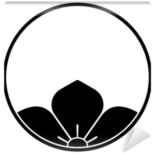家紋/糸輪に覗き桔梗[japanese Family Crest] Wall Mural • Pixers® - Mon (400x400)