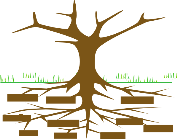 Tree Clip Art - Galileo Galilei Family Tree (600x471)