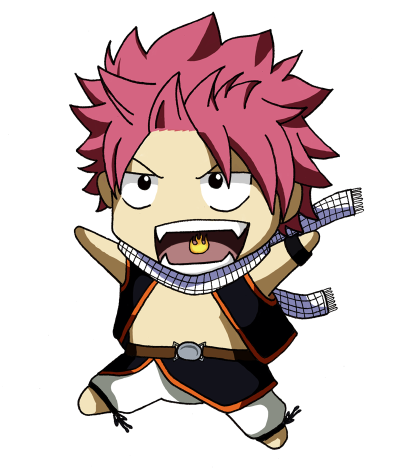 Fairy Tail Chibi Cliparts - Chibi Natsu (800x940)