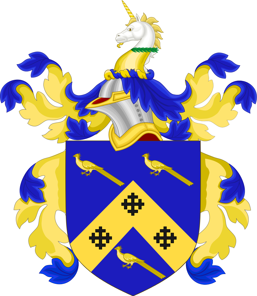 Coat Of Arms Of Daniel D - Queen Mary University Of London (889x1024)