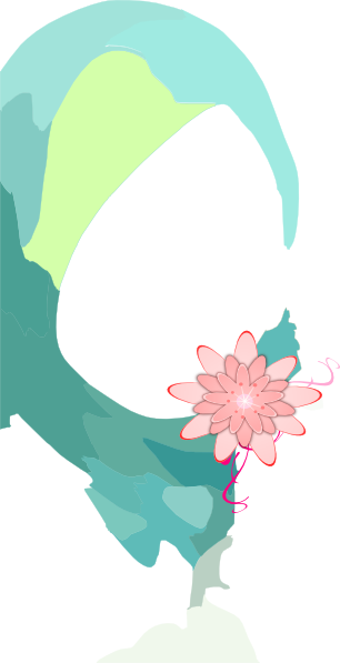 Nanaste Pink Lotus Greeting Cards (306x597)