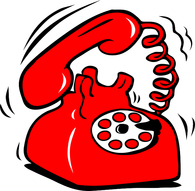 Phone - Ringing Phone Clipart (640x626)