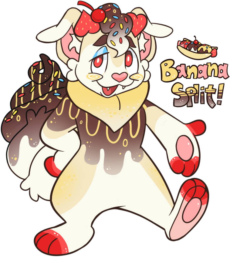 Strudel July Advent- Banana Split By Gnawgut - July 9 (839x953)