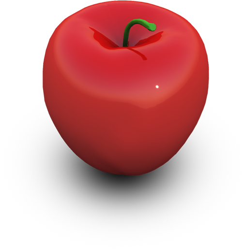 Red Apple Icons (512x512)