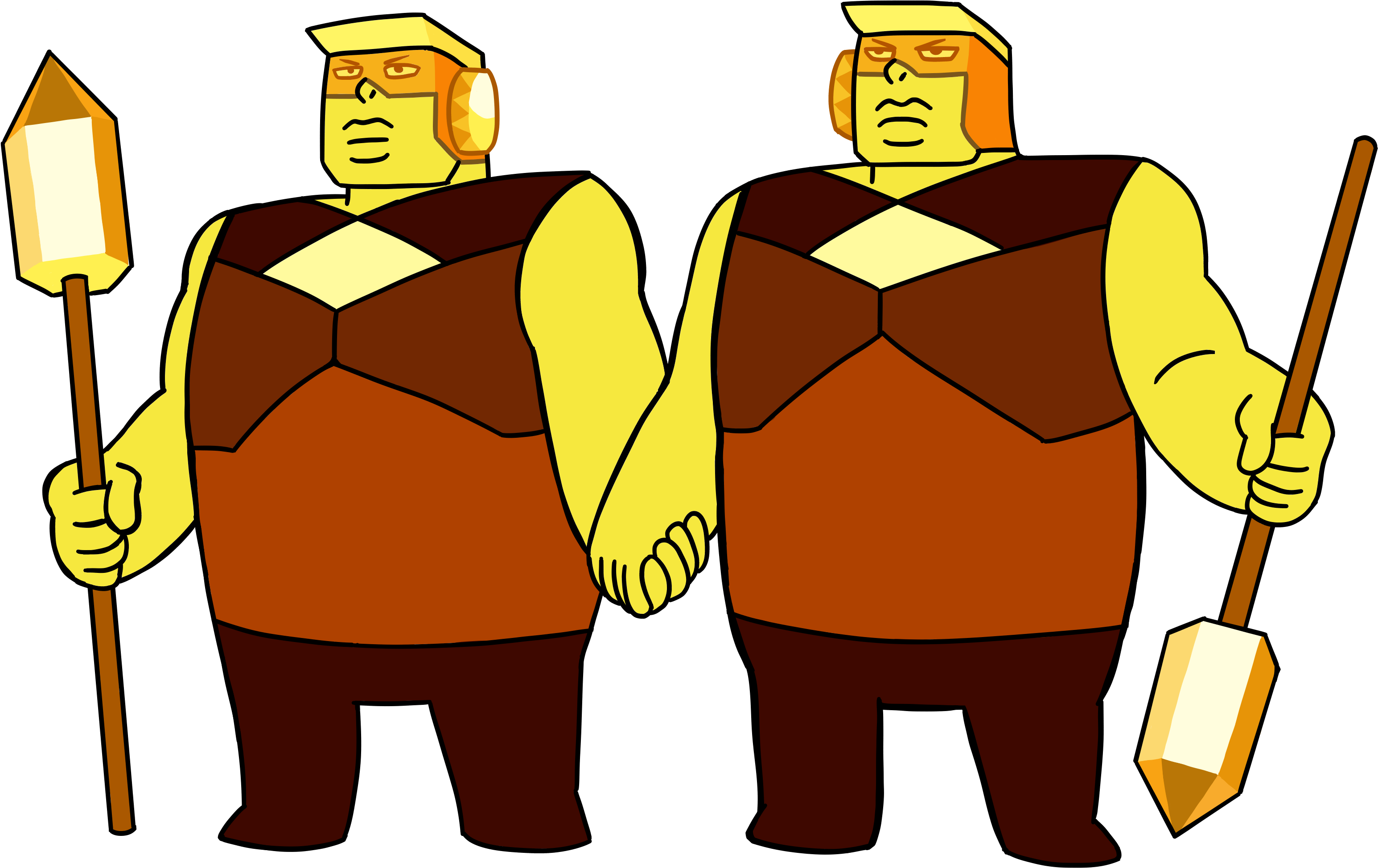 Topaz To Big Fit Banana Split - Topaz From Steven Universe (3400x2000)